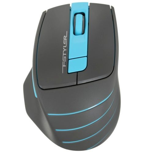 Мышь беспроводная A4Tech Fstyler FG30 FG30 Grey/Blue, серый, синий ...
