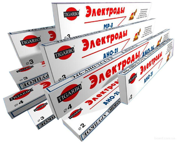 Электроды АНО-21 (2/2,5/3мм) 1кг Ассорти TIGARBO - купить с доставкой ...