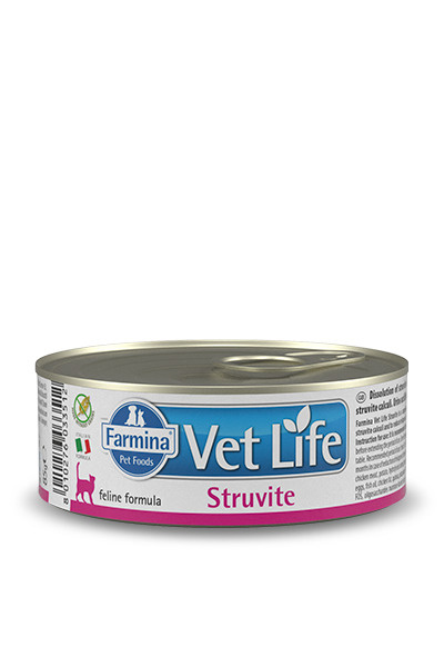 FARMINA VET LIFE NATURAL DIET CAT STRUVITE 85 г консервы паштет диета ...