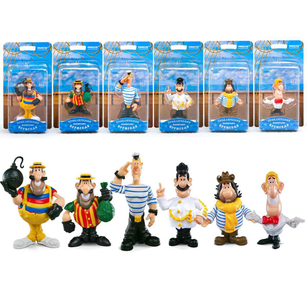 Набор коллекционных фигурок Приключения Капитана Врунгеля, PROSTO Toys ...