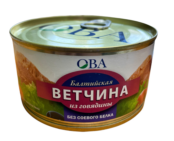 Ветчина из говядина "Балтийская" ОВА 325г, набор 12шт - купить с ...