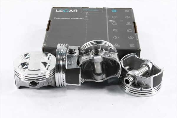 Поршень ВАЗ-21126 82,0 гр. C с проточкой, покрытие Molycote - Lecar арт ...