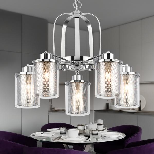 Люстра потолочная подвесная Rivoli 4058-205 Adriana 5хE27 40W купить на ...
