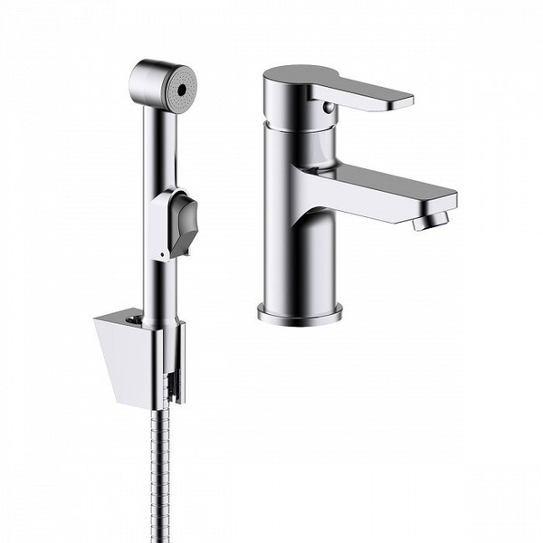 Смеситель для раковины с гигеническим душем IDDIS Sena (SENSB00i08 ...