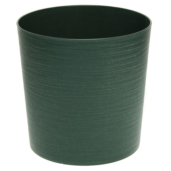 Горшок для цветов пластмассовый "Цилиндр Эко" 5,2л, д20см, со вставкой ...