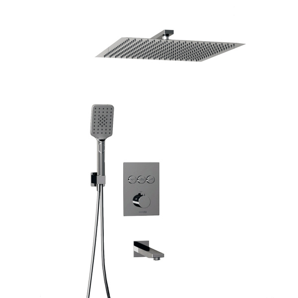 WasserKRAFT Встраиваемый душевой комплект Neime Встраиваемый душевой ...