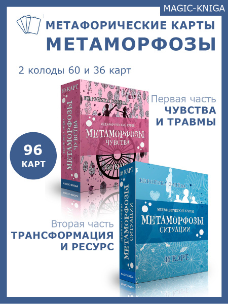 Метафорические карты Метаморфозы Чувства и Ситуации / ассоциативные МАК ...