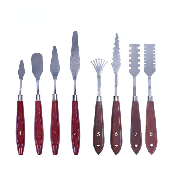 Мастихин художественный 8 шт. - купить с доставкой по выгодным ценам в ...