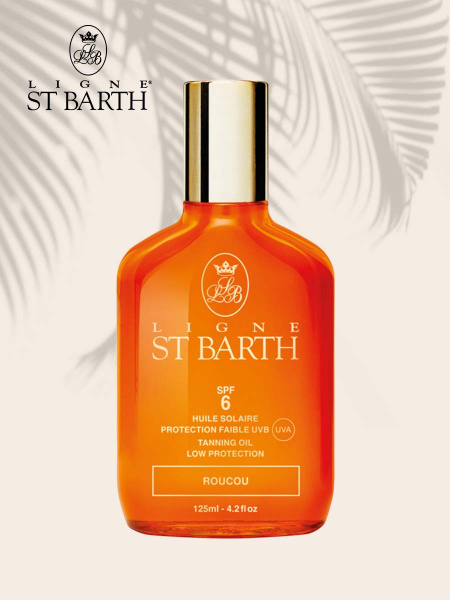 Ligne ST BARTH Масло помадного дерева SPF6 для красивого загара ...
