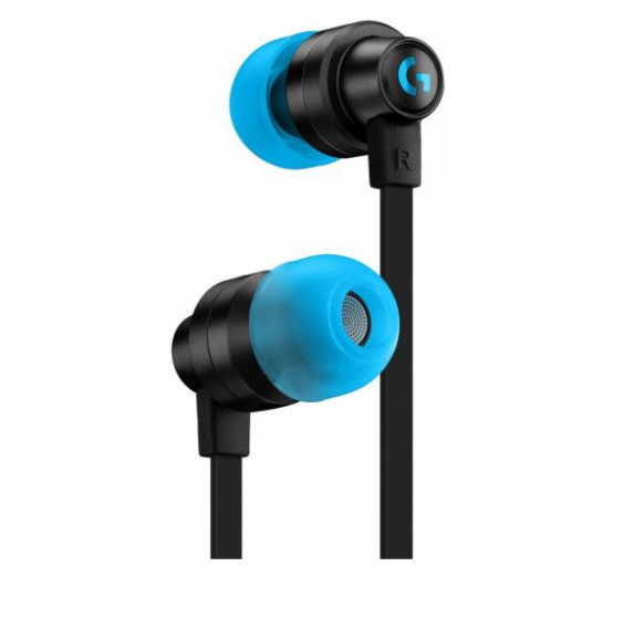 Характеристики Logitech Наушники проводные с микрофоном, черный ...