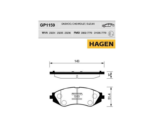 Колодки тормозные Sangsin Brake GP1159 - купить по низким ценам в ...