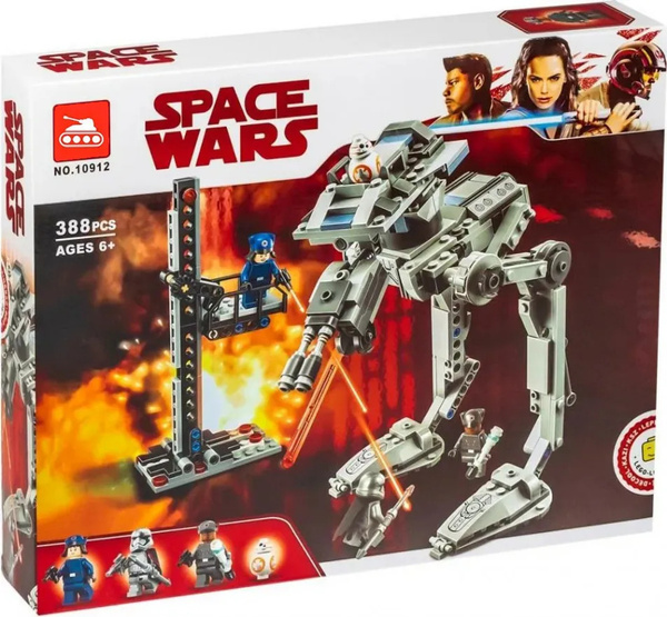 Конструктор Space Wars "Вездеход AT-ST Первого Ордена" 388 деталей ...
