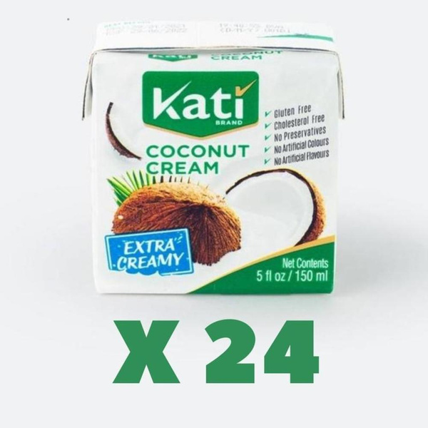 Kati Кокосовые сливки Растительные 24 24шт. - купить с доставкой по ...