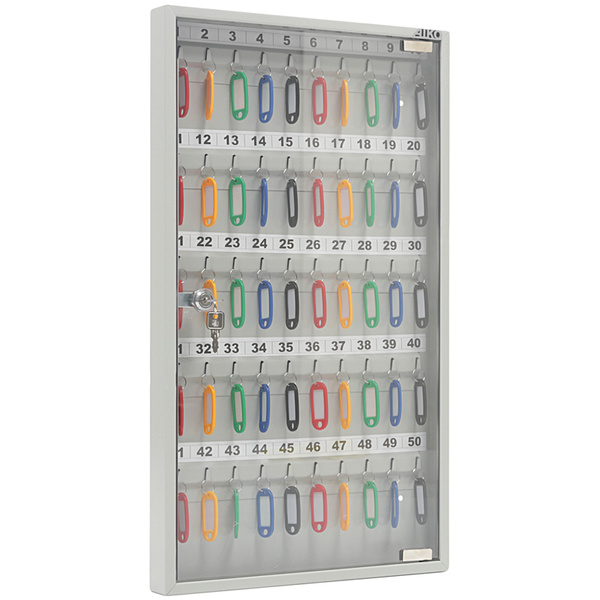 Ключница Aiko Key-50G на 50 ключей, 602х367х40мм, металл - купить с ...