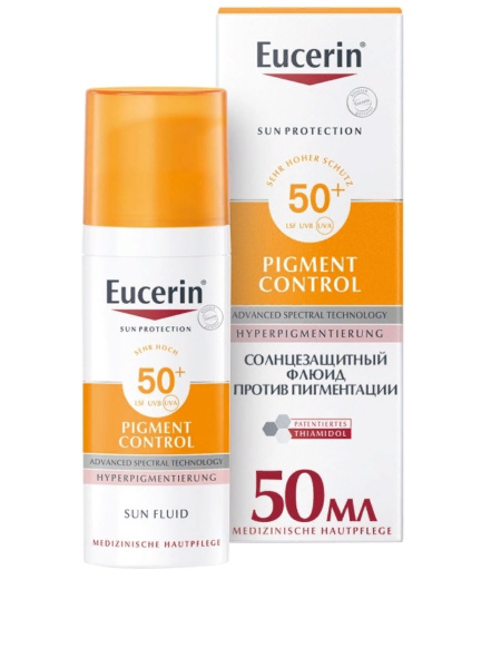 Eucerin Pigment Control солнцезащитный флюид против пигментации, SPF50 ...