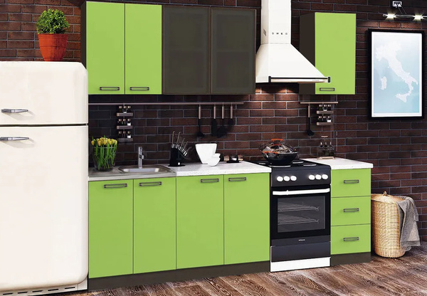 Кухонный гарнитур Олива 1,8м (Олива) купить по выгодной цене в интернет ...