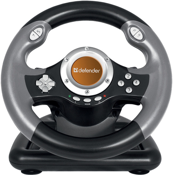 Руль игровой Defender Challenge Mini LE USB комбинированный - купить с ...
