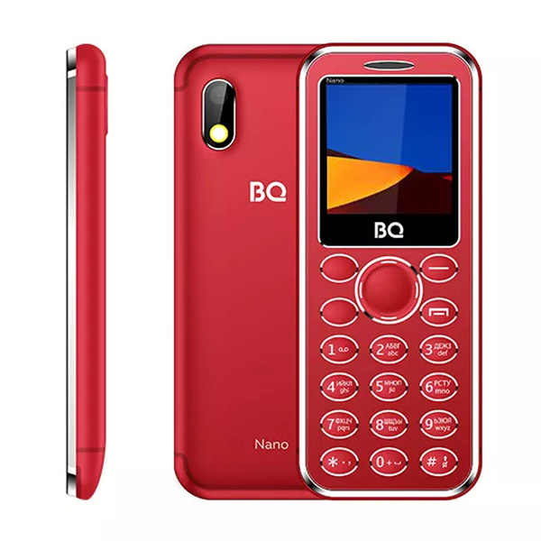 Мобильный телефон BQ Nano, красный - купить по выгодной цене в интернет ...