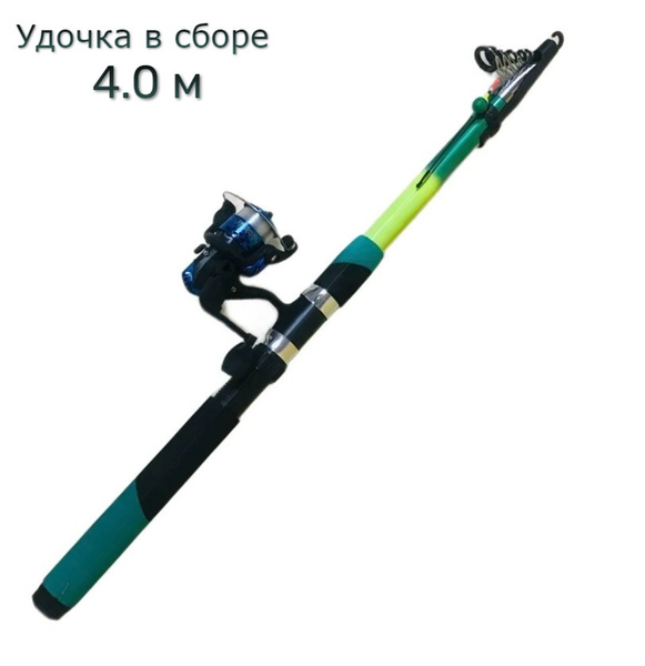 Удилище с катушкой Удочка с катушкой Удача телескопическая купить по ...