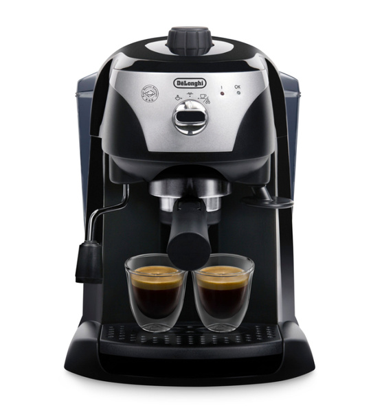 DeLonghi Кофеварка рожковая EC221.B, черный - купить с доставкой по ...