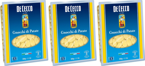 Макаронные изделия De Cecco Gnocchi di Patate Клецки ньокки ...