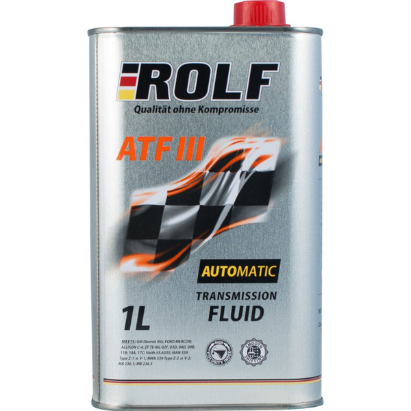 Rolf ATF III (1 л) Масло трансмиссионное (железо) - купить по выгодной ...