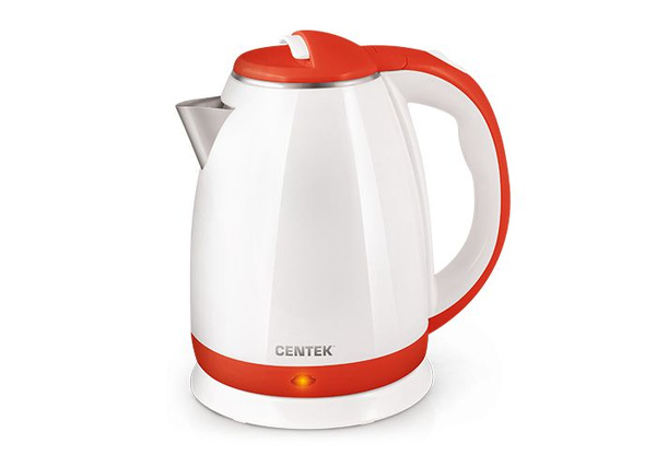 Купить электрический чайник Centek Чайник CT-1026 красный, Металл ...
