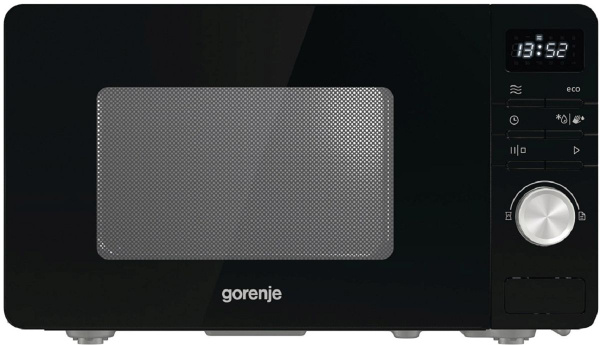 Микроволновая печь Gorenje для кухни черная 20 литров сенсорная / СВЧ с ...