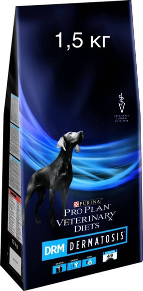 Сухой корм PURINA VETERINARY DIETS DRM DERMATOSIS для взрослых собак ...