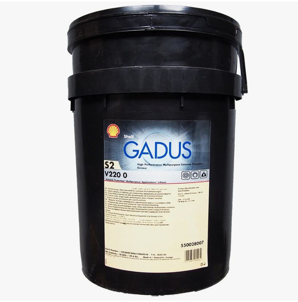 Смазка Shell Gadus S2 V220 00 (18кг) - купить в интернет-магазине OZON ...