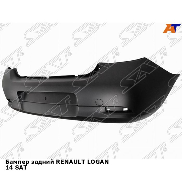 Бампер задний для RENAULT LOGAN 14 SAT рено логан - купить с доставкой ...