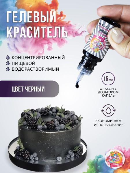 Краситель пищевой CANDY LINE Жидкий 25г. 1шт. - купить с доставкой по ...
