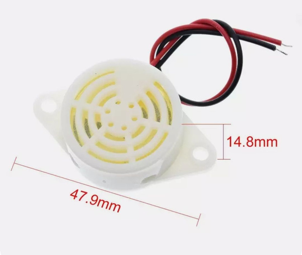 Сигнал заднего хода 3-24 вольт, зуммер заднего хода 95 ДБ. - арт. 989 ...