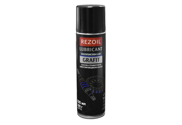 Графитовая смазка аэрозоль 335 мл REZOIL GRAFIT 03.008.00031 - купить ...