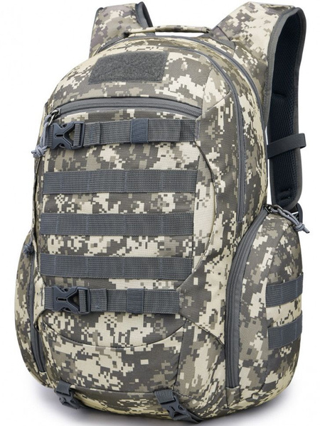 Рюкзак тактический Snoburg SN9004 серый камуфляж пиксель купить на OZON ...