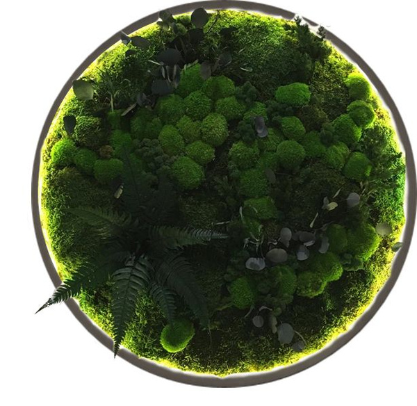 Круглое панно для интерьера GardenGo "Картина №27" из ...