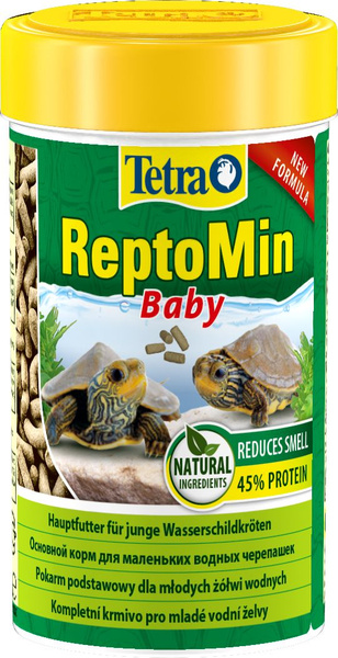 Сухой корм для маленьких черепах Tetra ReptoMin Baby 100 мл - купить с ...