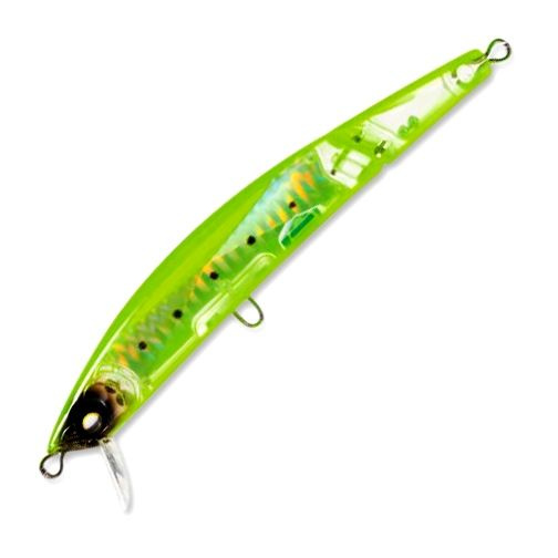 Leurre Yo Zuri Crystal Minnow 3D 3 1/2" 1/4oz - Tête Rouge, Finition Prisme, Neuf