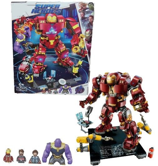 Конструктор супергерои Халкбастер эра Альтрона Железный человек 1146 ...
