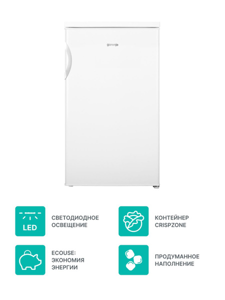 Gorenje Холодильник RB491PW, белый купить на OZON по низкой цене ...