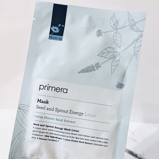 Primera Seed and Sprout Energy Lotus Paper Mask x 10pcs (Hydrating) main image 1