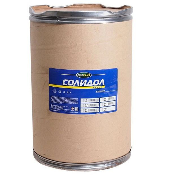 Смазка Солидол OILRIGHT 21 кг. - купить в интернет-магазине OZON по ...