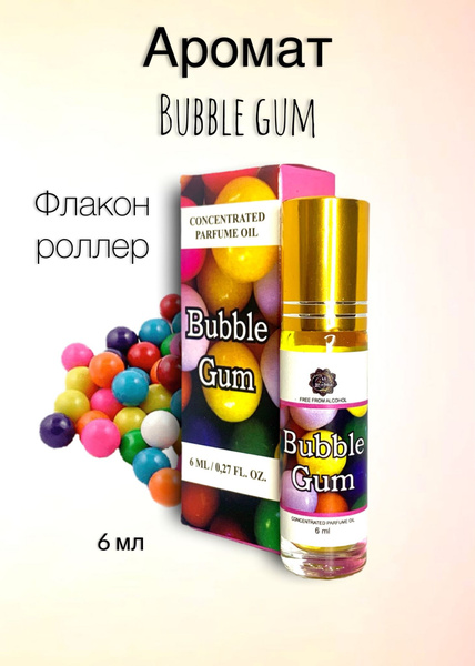 Rodoro Духи-масло Bubble Gum 6 мл - купить с доставкой по выгодным ...