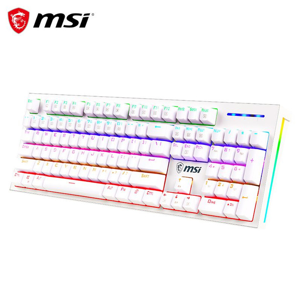 MSI Игровая клавиатура проводная GK50Z, (BOX Red Switch), Английская ...