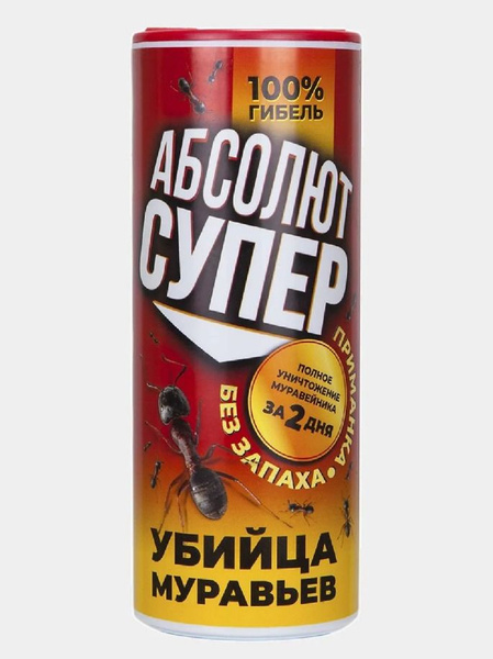 Приманка для уничтожения всех видов муравьев Абсолют Супер, 200 гр ...