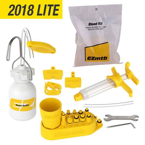Набор для прокачки тормозов EZmtb STD Bleed Kit, Премиум-версия ...