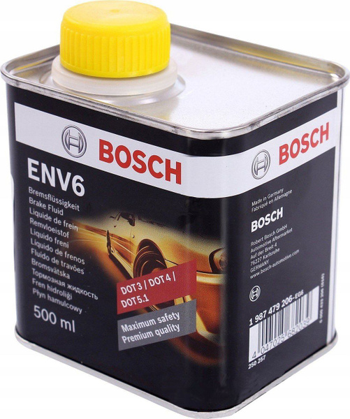 Жидкость тормозная Bosch BOSCH-1987479206 DOT 5.1 - купить по доступной ...