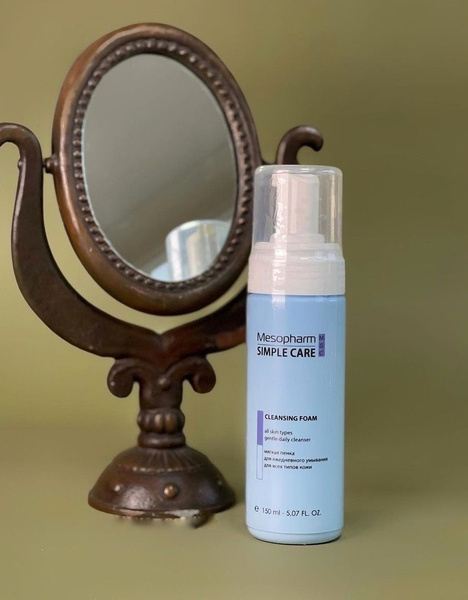 Mesopharm Мягкая пенка для ежедневного умывания CLEANSING FOAM, 150мл ...