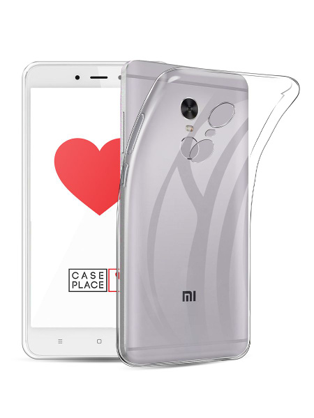 Чехол на Xiaomi Redmi Note 4 / Сяоми Редми Нот 4 прозрачный - купить с ...