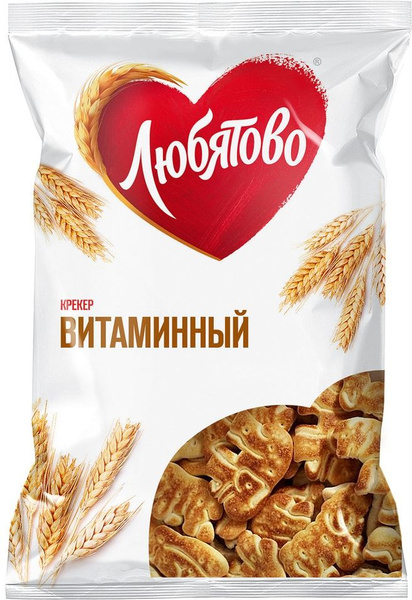 Крекер Любятово Витаминный 300г купить на OZON по низкой цене (886849711)